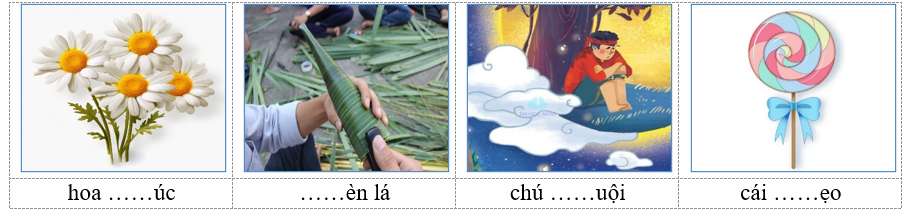 Điền “c” hoặc “k” phù hợp mỗi mỗi bức tranh dưới đây: (ảnh 1)