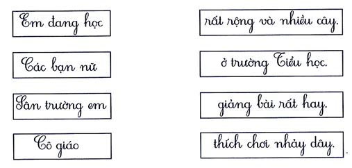 Nối đúng (1 điểm) (ảnh 1)