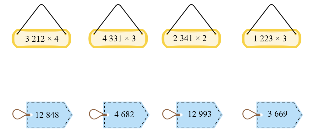 Nối các phép tính (ảnh 1)