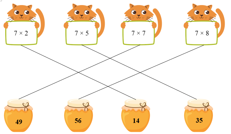 Nối phép tính với đáp án đúng. (ảnh 2)