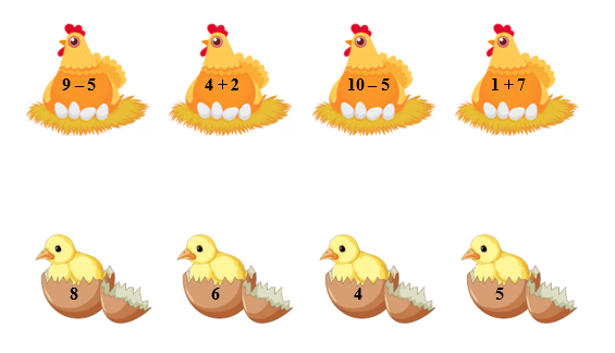 Nối: 9 – 5  (ảnh 1)