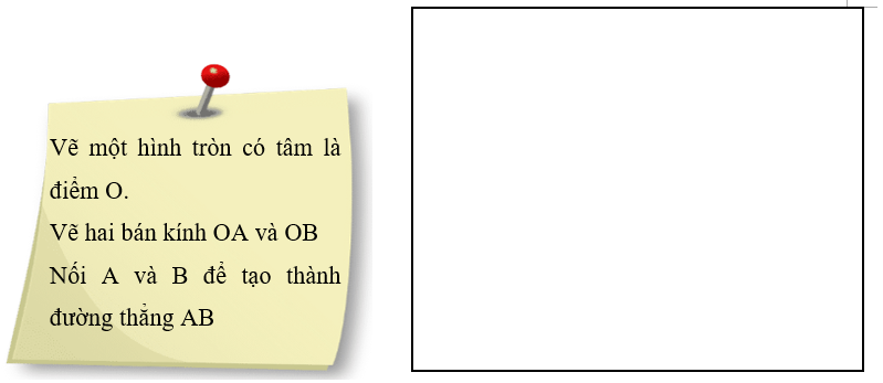 Vẽ hình theo yêu cầu sau. (ảnh 1)