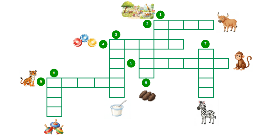 CROSSWORDS: điền vào ô chữ (ảnh 1)
