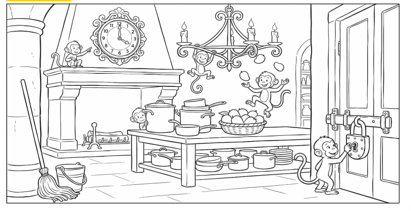 Colour the picture. (ảnh 1)