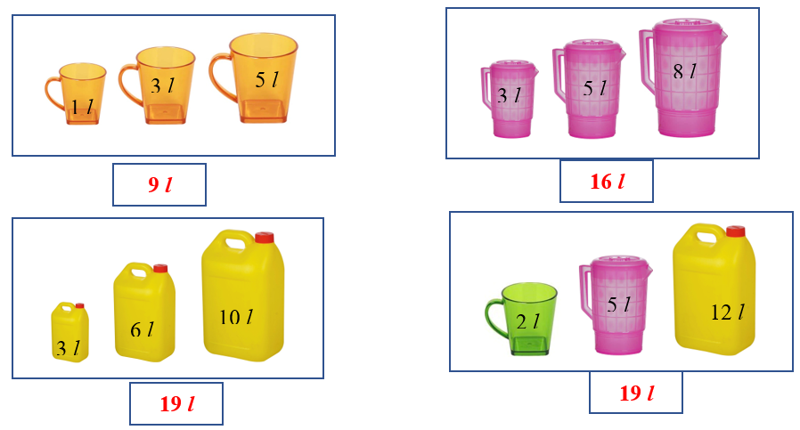 Phiếu bài tập hàng ngày Toán lớp 2 Lít có đáp án (ảnh 3)