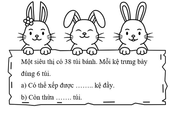 Điền số thích hợp vào chỗ chấm. (ảnh 1)