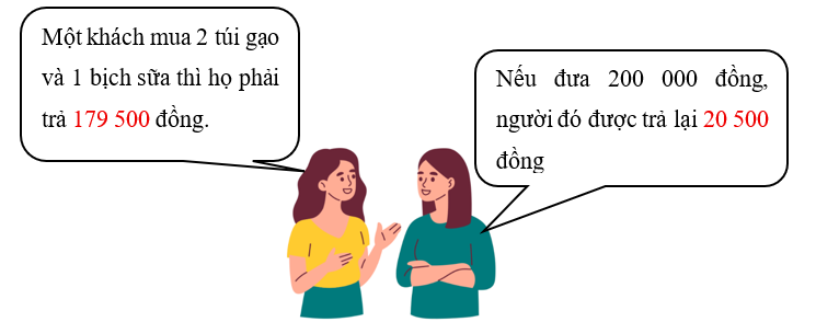 Điền số thích hợp vào chỗ chấm. Một cửa hàng bán: (ảnh 2)