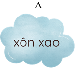 Trong bài thơ, nắng được miêu tả với từ nào sau đây? (ảnh 1)