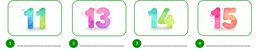 Trace the letters.  eleven (ảnh 1)