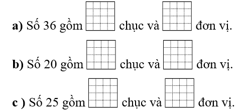  Bài tập cuối Tuần 23 Toán lớp 1 Chân trời sáng tạo có đáp án (ảnh 1)