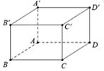 Cho h&igrave;nh hộp chữ nhật \(ABCD.A'B'C'D'\) (minh họa như h&igrave;nh b&ecirc;n dưới). Mệnh đề n&agrave;o sau đ&acirc;y sai? (ảnh 1)