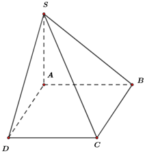 Chọn B  V&igrave; \(ABCD\) l&agrave; h&igrave;nh chữ nhậ (ảnh 1)