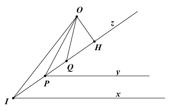 \(\widehat {ACB} = 90^\circ \) (g&oacute;c nội tiếp chắ (ảnh 3)