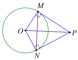 Do đó \[\widehat {PNQ} = 90^\circ&nbsp; - \widehat {MNQ} = 33,69^\circ .\] (ảnh 1)
