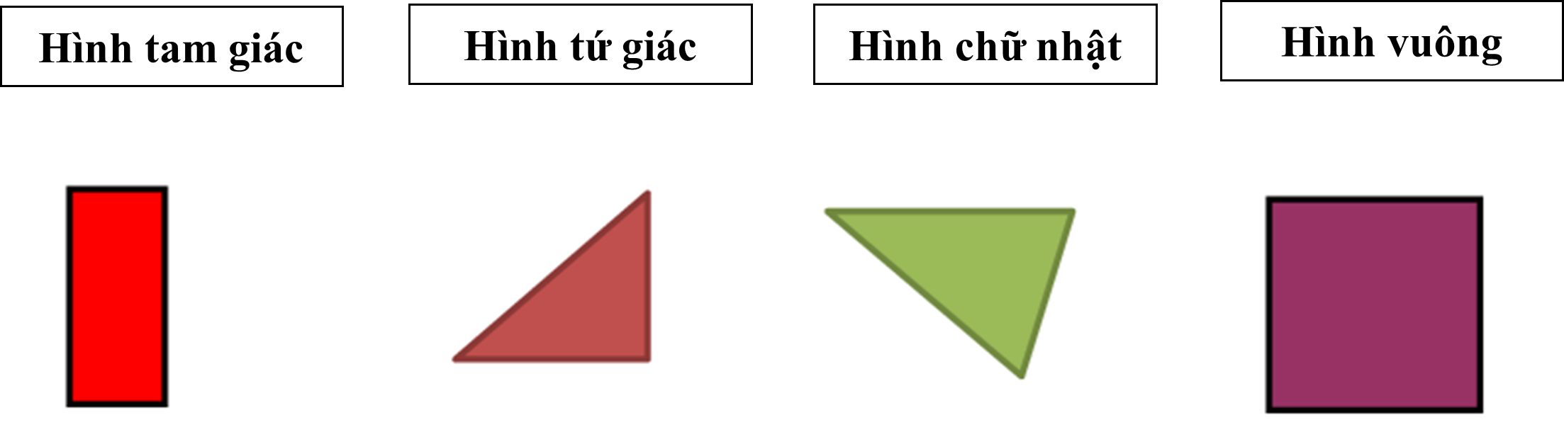 Nối hình với tên gọi của hình: (ảnh 2)