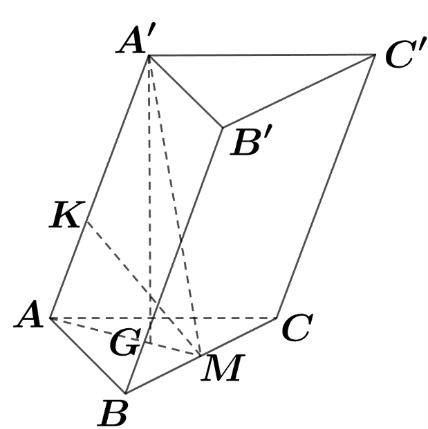 + Gọi \(M\) l&agrave; trung điểm \(BC \Rightarro (ảnh 1)