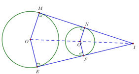 Do đ&oacute; \(OA\) vu&ocirc;ng g&oacute;c với \(BC\). (ảnh 1)