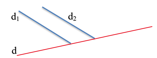 Đ&aacute;p &aacute;n: \[50\]     \[{d_{1\,}}\,\,\left\{ \begin{array}{l}\o (ảnh 2)