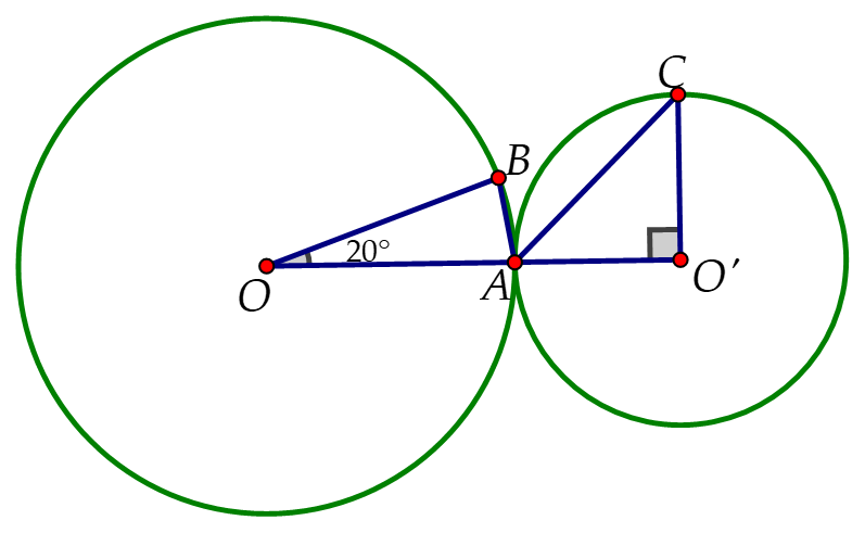 Chọn B Gọi số đo của cung \(AB\) l&agrave; \(n^\circ \). Khi đ&oacute; độ d&agrave;i cung \(AB\) l&agrave;:  n&ecirc;n \(n = \frac{{180}}{6} = 30\). Vậy số đo cung \(AB\) l&agrave; \(30^\circ \). (ảnh 1)