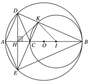 a) Đ&uacute;ng. Số đo cung lớn \[AB\] l&agrave; \[36 (ảnh 1)