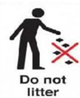 A.	You must throw rubbish on the ground. B.	You must not throw rubbish on the ground. C.	Throwing rubbish on the ground is possible. D.	Throwing rubbish on the ground is not difficult. (ảnh 1)