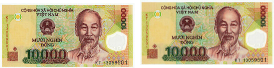 d) Hình bên có 2 tờ 10 nghìn đồng. Như vậy hình bên có: A. 2 nghìn đồng	B. 20 nghìn đồng 	C. 30 nghìn đồng	D. 50 nghìn đồng (ảnh 1)