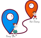 d) Quãng đường từ Hải Dương đến Hưng Yên dài là: 	A. 30 cm	 	B. 30 km  	C. 30 dm	 	D. 30 m (ảnh 1)