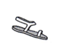 Choose the shape that completes the bottom pair so it shares the same relationship as the top pair. (ảnh 5)