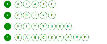 Cross (x) one letter.   Đánh dấu x vào 1 lá thư (ảnh 1)
