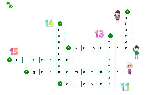 CROSSWORDS điền vào ô chữ (ảnh 1)