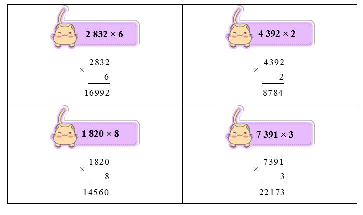 Đặt tính rồi tính.  2 832 × 6 (ảnh 2)