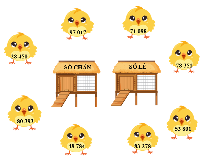 Nối các con gà với chuồng thích hợp  97 017 (ảnh 1)