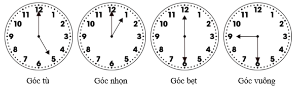 Hãy vẽ thêm kim giờ và kim phút vào đồng hồ để được góc phù hợp. (ảnh 2)