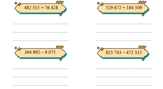 Đặt tính rồi tính.  482 315 + 76 428 (ảnh 1)