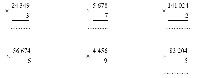Tính phép tính : (ảnh 1)