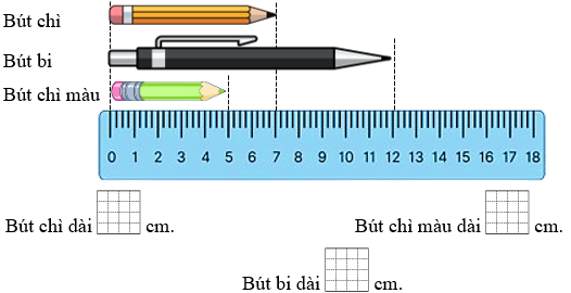 Bút chì dài .... cm. (ảnh 1)