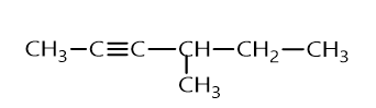 Alkyne dưới đây có tên gọi là (ảnh 1)