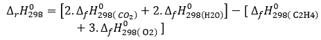 Cho enthalpy tạo thành chuẩn của một số chất như sau: (ảnh 1)