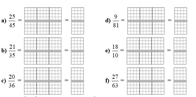 Rút gọn phân số. (ảnh 1)