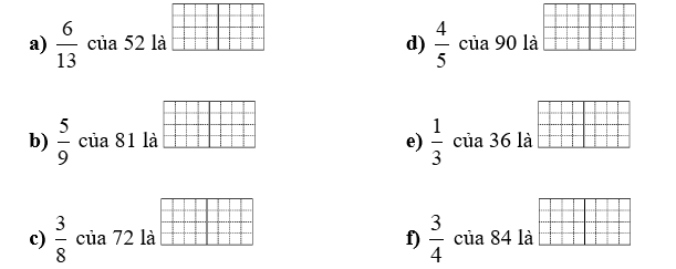 Điền số thích hợp vào ô trống. (ảnh 1)