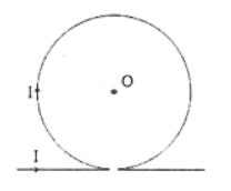 Một vòng dây tròn đặt trong chân không có bán kính R = 10 cm mang dòng điện I = 50 A.  a) Tính độ lớn của vectơ cảm ứng từ tại tâm vòng dây.  b) Nếu cho dòng điện trên qua vòng dây có bán kính R' = 4R  (ảnh 1)