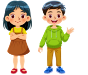 Bạn Tuấn và bạn Hà đứng cạnh nhau để so sánh chiều cao. Nếu đỉnh đầu của hai bạn ngang nhau thì: (ảnh 1)