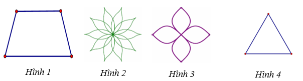Trong các hình cho dưới đây, hình nào không có tâm đối xứng? (ảnh 1)