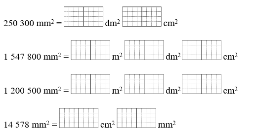 Điền số thích hợp vào ô trống. (ảnh 1)