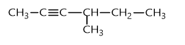 Alkyne dưới đây có tên gọi là (ảnh 1)