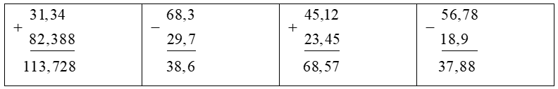 Phép tính có kết quả nhỏ nhất là: (ảnh 1)