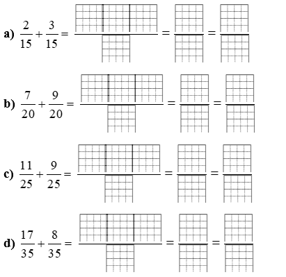 Tính rồi rút gọn phân số (ảnh 1)