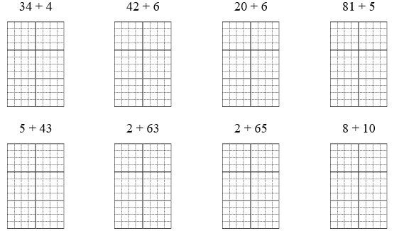 Đặt tính rồi tính.  34 + 4 (ảnh 1)