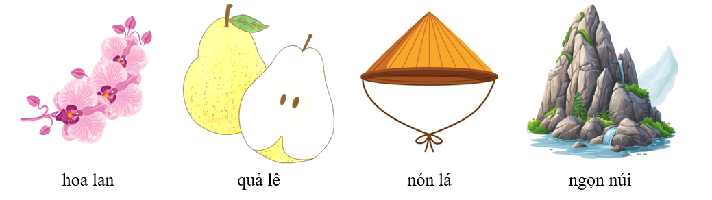 Điền các sự vật bắt đầu bằng “l” hoặc “n” phù hợp với các hình ảnh: (ảnh 2)