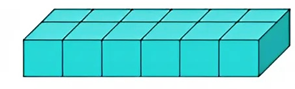 Cho hai hình vẽ: Thể tích của hình 1 gấp thể tích hình 2 số lần là: (ảnh 1)
